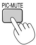 NEC LT156 - Turning off picture and sound: - 1