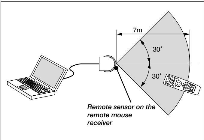 NEC LT156 - Using Remote Mouse Receiver - 2