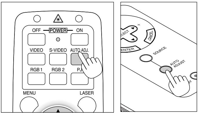NEC LT156 - Adjust the Image Using Auto Adjust - 3