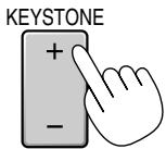 NEC LT156 - Correcting Keystone distortion - 1