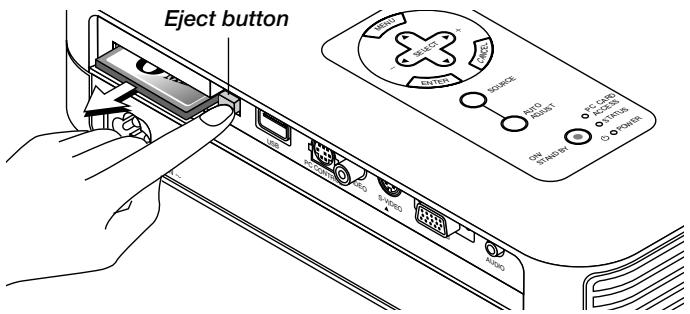 NEC LT156 - Ejecting the CompactFlash Card - 1
