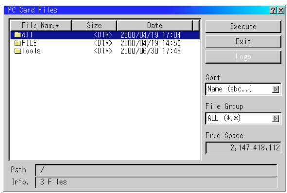 NEC LT156 - PC Card Files: - 1