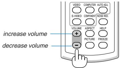 NEC LT180 - Turning Up or Down Volume - 2