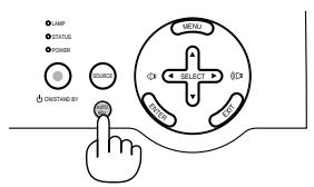 NEC LT180 - Adjusting the Image Using Auto Adjust - 1