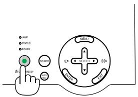 NEC LT180 - To turn off the projector: - 1