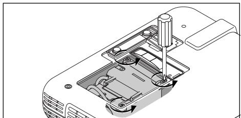 NEC LT75Z - To replace the lamp: - 2