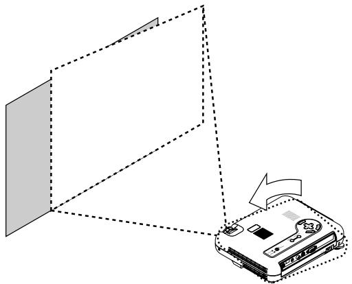 NEC LT75Z - Adjusting the Image Size and the Focus - 4