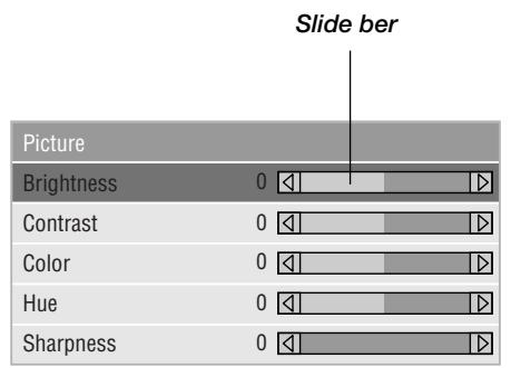 NEC LT75Z - Menu Elements - 3