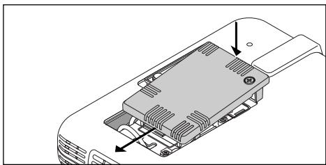 NEC LT75Z - To replace the lamp: - 6