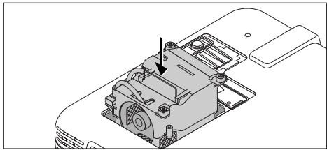NEC LT75Z - To replace the lamp: - 4