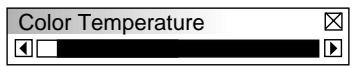 NEC LT84 - Color Temperature - 1