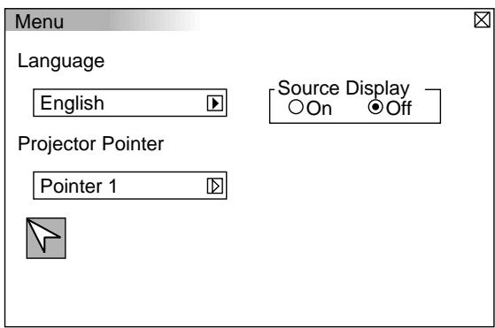 NEC LT84 - Menu - 1