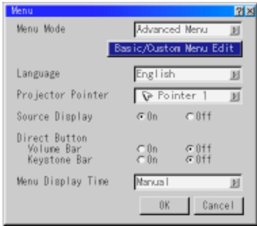 NEC MT1050 - Customizing Basic/Custom Menu - 1