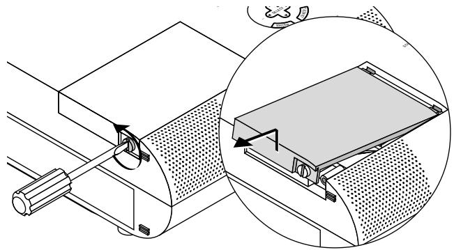 NEC MT1055 - To replace the lamp: - 1