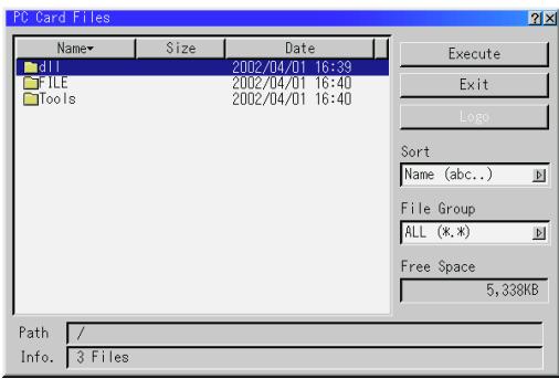 NEC MT1056 - PC Card Files: - 1