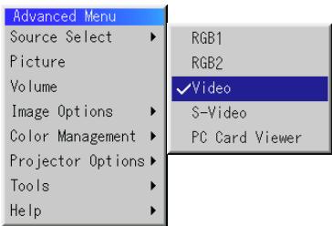 NEC MT1056 - Menu Descriptions & Functions Source Select - 1