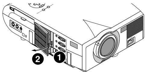 NEC MT1056 - To clean the air-filter: - 3