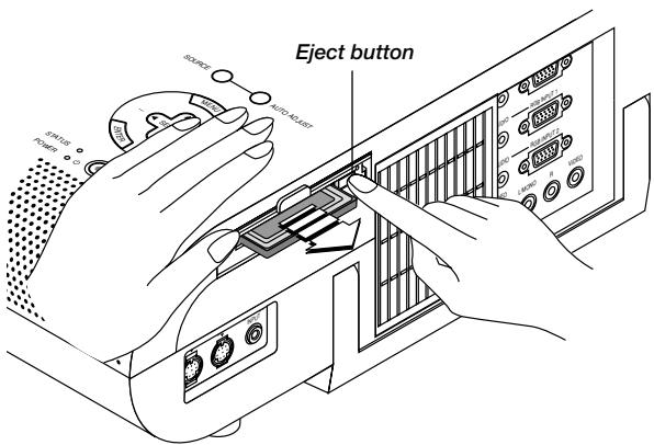 NEC MT1056 - Ejecting the PC Card - 1
