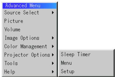 NEC MT1056 - Projector Options - 1