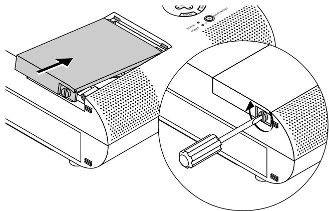 NEC MT850 - To replace the lamp: - 4