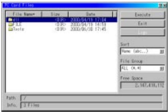 NEC MT850 - PC Card Files: - 1