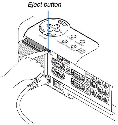 NEC VT770 - Removing the PC Card - 1