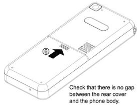 NEC N343I - Changing the battery - 3