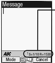 NEC N412I - Creating a message - 1