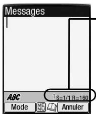 NEC N500I - Options du mode sélection - 1