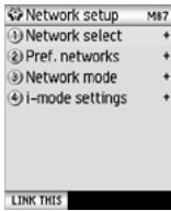 NEC N600I - Network setup (M87) - 1
