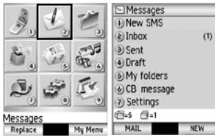 NEC N600I - Depending on the conditions, some options may be greyed out and not be available - 1