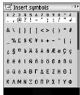 NEC N600I - Symbol Input - 1