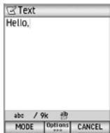 NEC N600I - To start messaging - 2