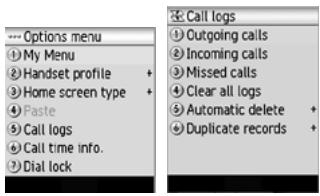 NEC N600I - Call Logs - 1