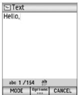 NEC N600I - To start messaging - 1