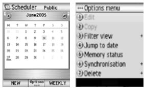 NEC N600I - Scheduler - 1