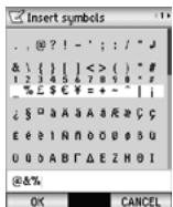NEC N600I - Symbol Input - 2