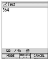 NEC N600I - To change the input mode - 2