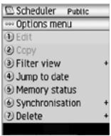 NEC N600I - To set appointment - 1