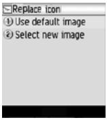NEC N600I - To change the desktop icons or main menu icons - 1