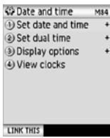 NEC N600I - Date and Time (M84) - 1