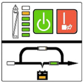 INFOSEC E4 6000 VA - Mode batterie - 1