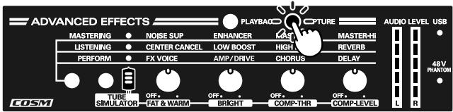EDIROL UA-4FX - Applying effects to the recording - 1