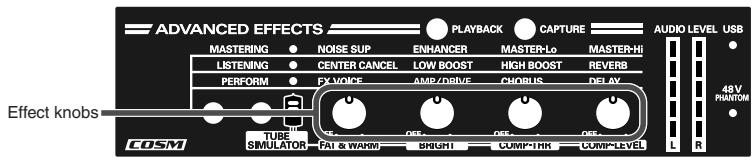 EDIROL UA-4FX - Applying effects - 8