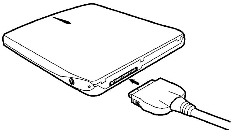 TEAC CD224PE - Connecting the PCMCIA card to the TEAC CD-224PE - 1