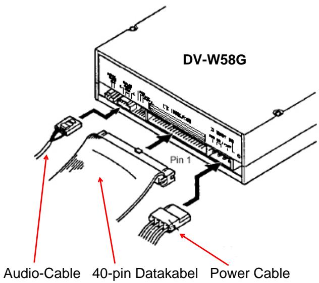 TEAC DV-W58G - Important: - 1