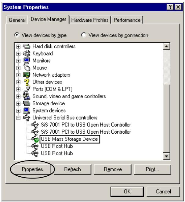 TEAC DW-CD224PU - "Manual" Driver Installation under Windows 98 Me (DW-224PUK only) - 1