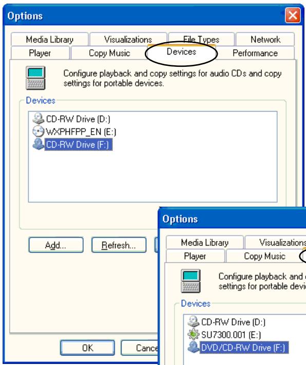 TEAC DW-CD224PU - Using the Windows Media Player 8 - 1