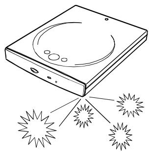 TEAC DW-CD224PU - PRECAUTIONS FOR SETTING AND HANDLING - 6