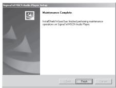 TEAC MP-200FM - DEINSTALLING DRIVER SOFTWARE - 5